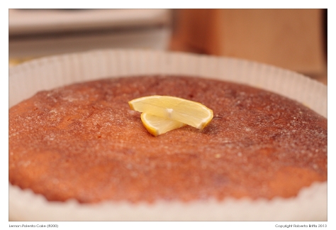 Lemon Polenta Cake (8200)